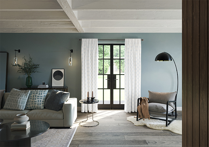 Huaraz Velvet, Mid Blue - Made to Measure Curtains - Image 14